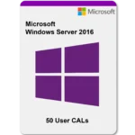 Microsoft Windows Server 2016 50 User Cals Product key