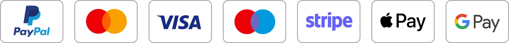 Secure Payment Methods Accepted