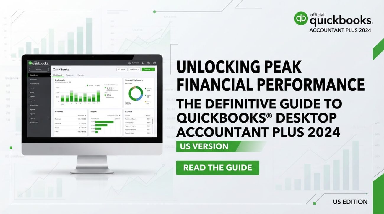 QuickBooks Desktop Accountant Plus 2024 US Version