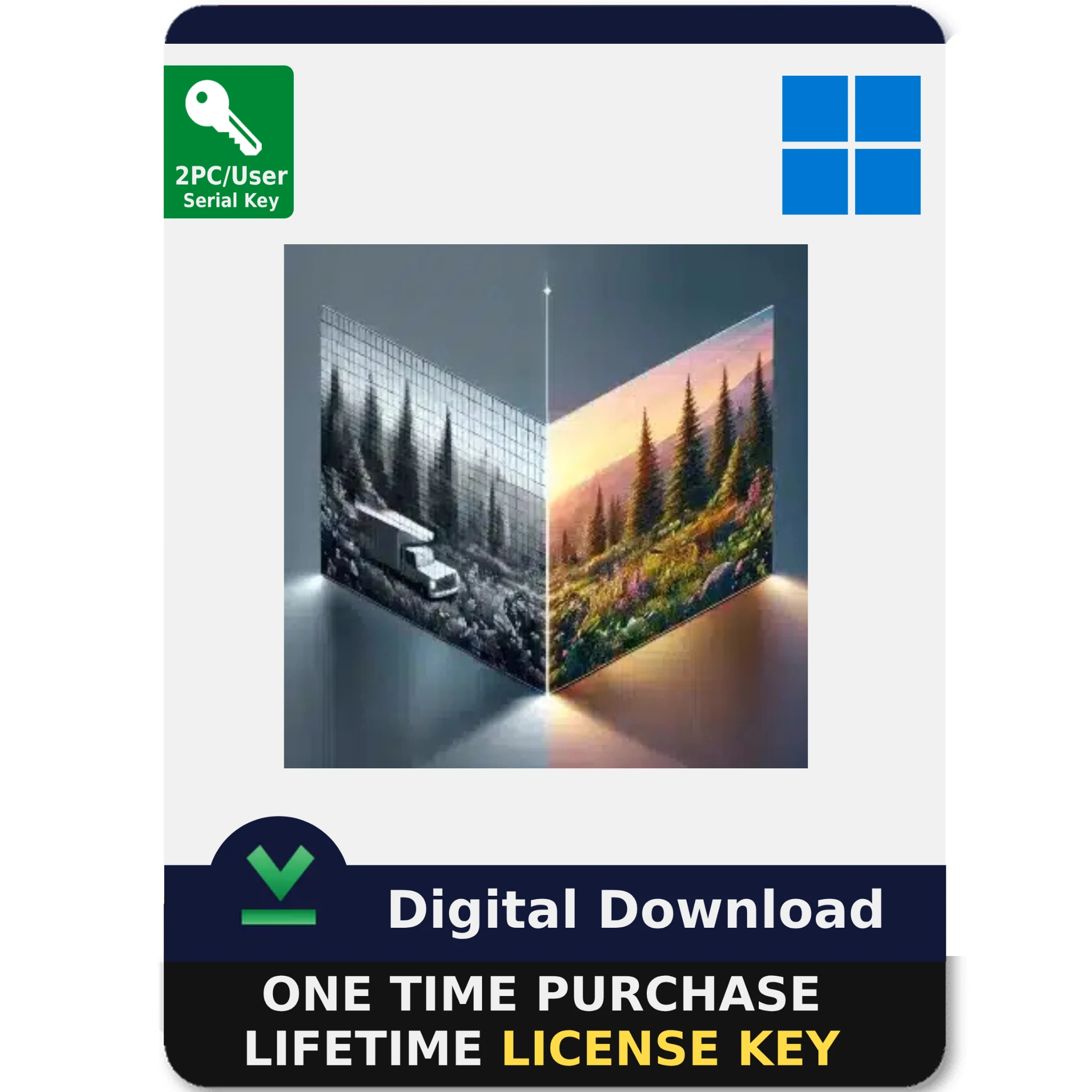 Scale Photo Up 2 Lifetime License Key for Windows - Image 1